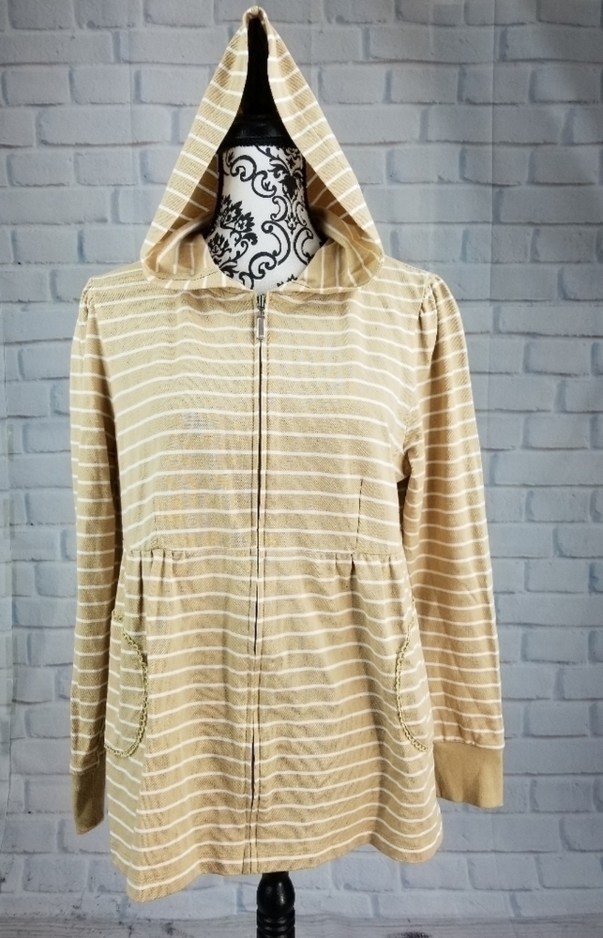 Chadwicks size large long sleeve zip front jacket